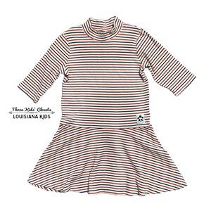 Mini Rodini 116/122 (6-7Y) Striped Rib Dance Dress